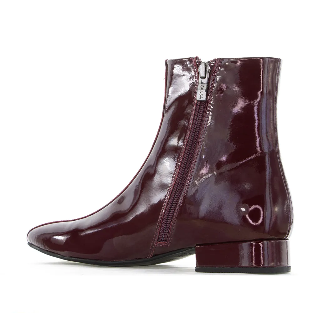LE SANSA SASHA MERLOT PATENT Casual Comfort Outdoor Adventure