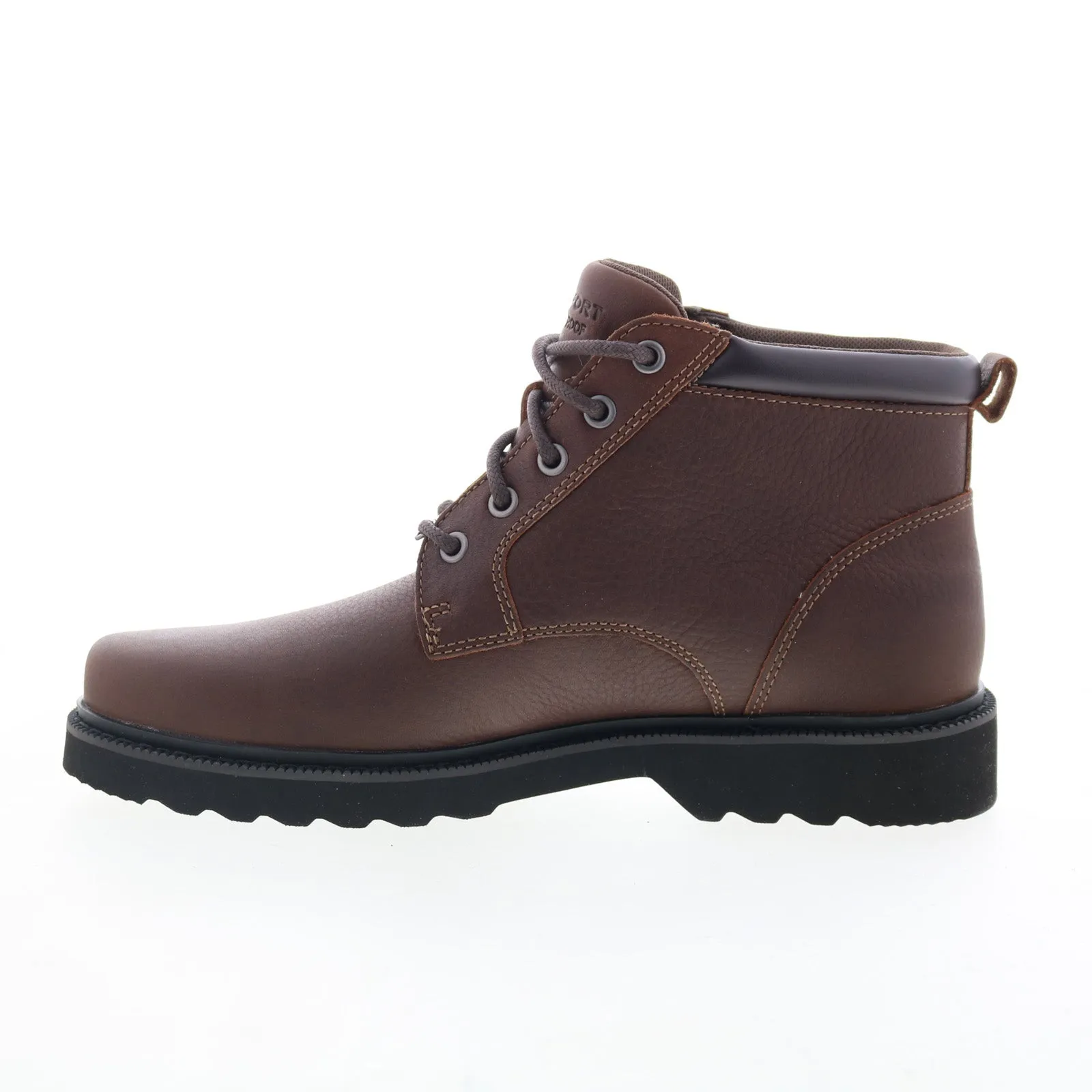 Rockport Northfield Plain Toe Boot V75788 Mens Brown Casual Dress Boots Fashionable Outdoor Purpose