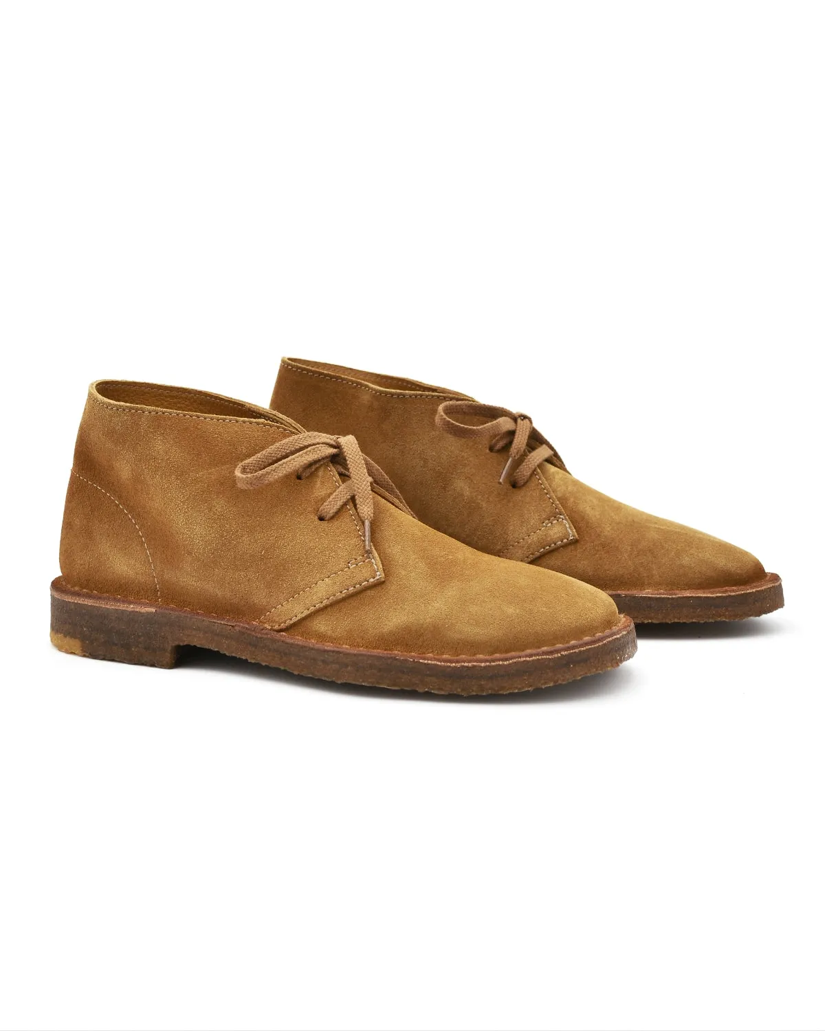 Angel Mood Astorflex Montflex Unlined Desert Boot in Whiskey Suede