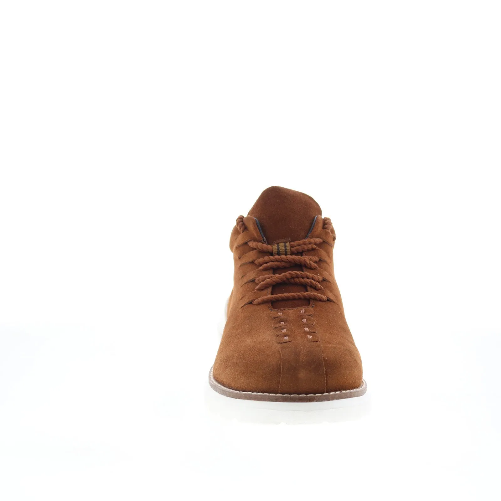 Dingo Ankle Half Pipe DI-306 Mens Brown Suede Lace Up Ankle Boots Weather Proof