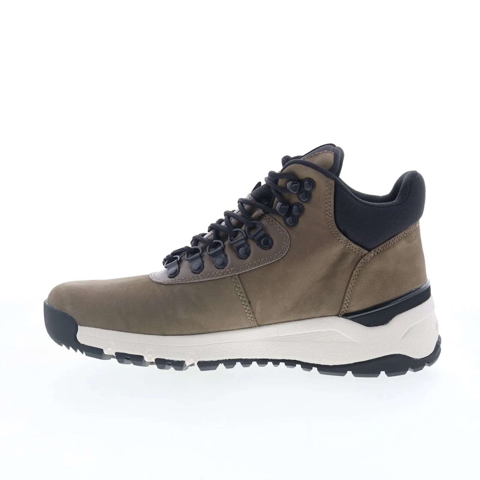 Dunham Alpine Waterproof Lace Up Mid Mens Green Casual Dress Boots lightweight fabric Freelancer