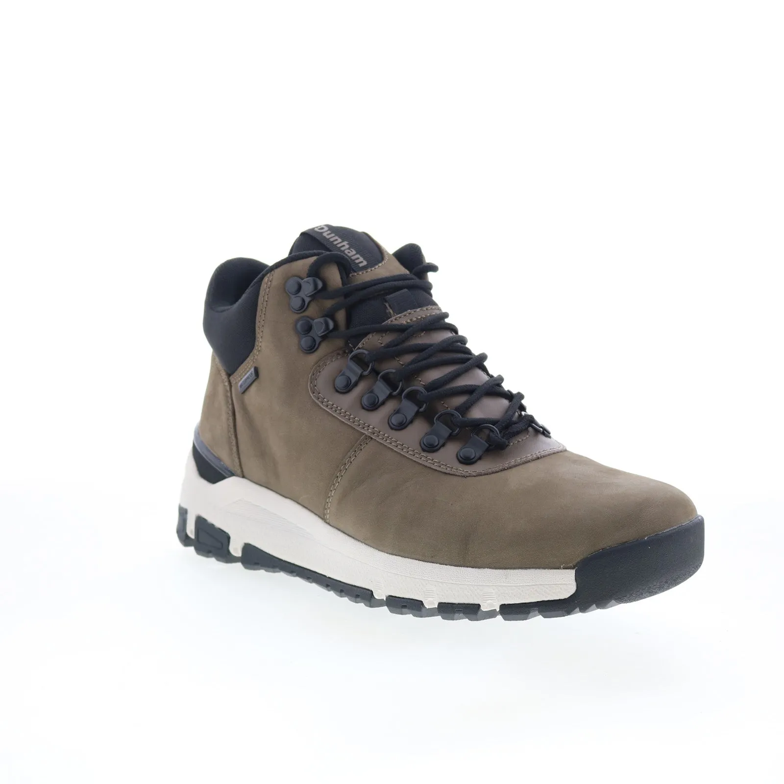 Neutral Build Durable Fit Dunham Alpine Waterproof Lace Up Mid Mens Green Casual Dress Boots