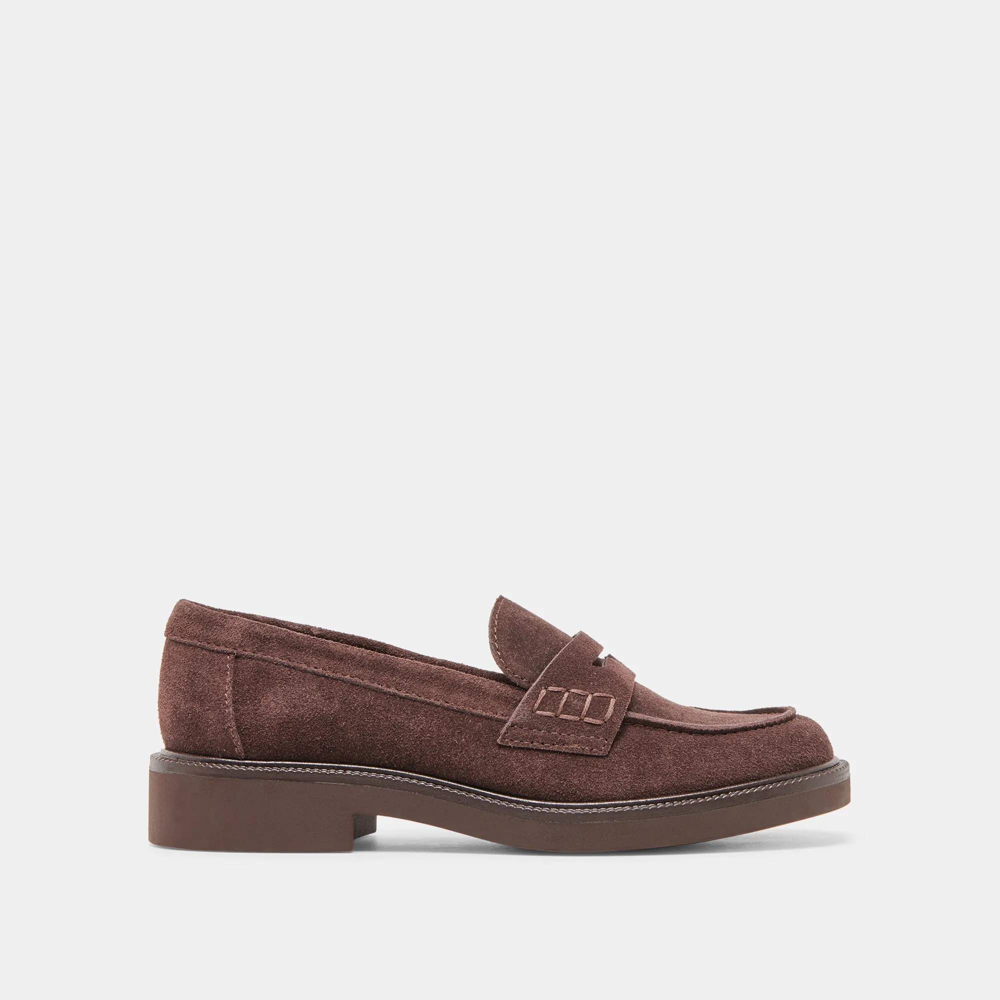 TIGGY LOAFERS MAHOGANY SUEDE Hand Wash
