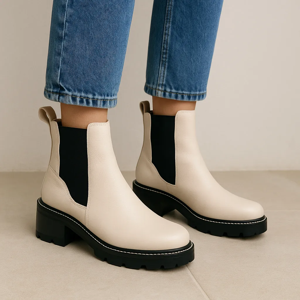 BRESLEY DAKTARI BONE BLACK Effortless Look