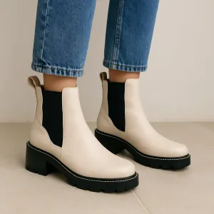 BRESLEY DAKTARI BONE BLACK Effortless Look