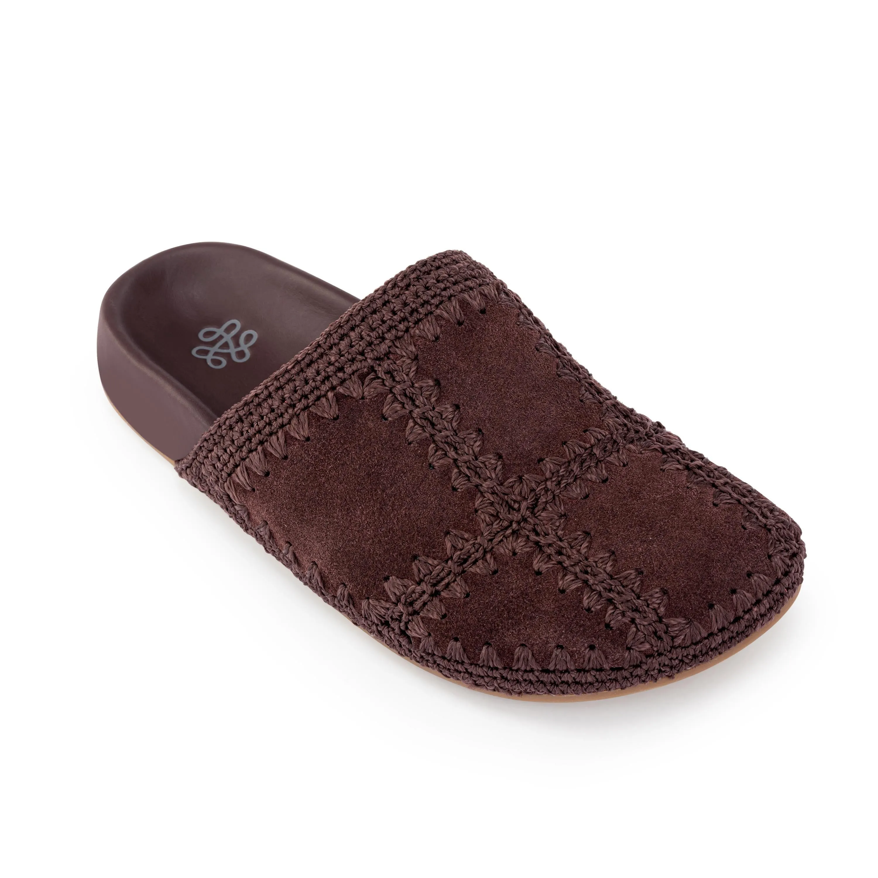 Durable Construction Bolinas Clog - Leather - Mahogany Suede Patch