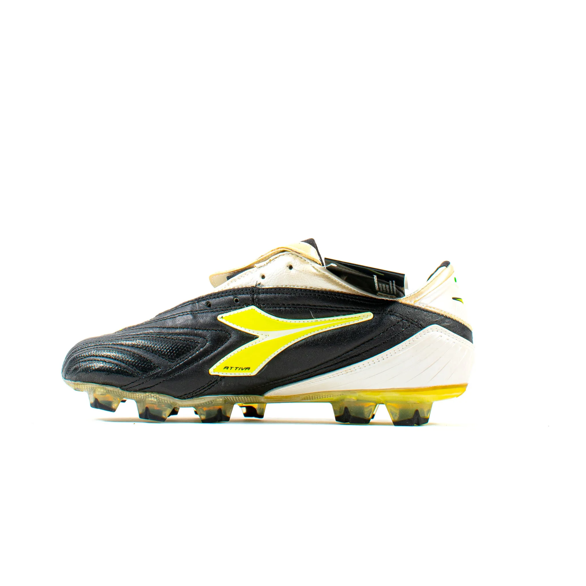 Diadora Attiva Plus RTX Black Volt FG most pool least school