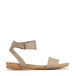 LAUREN LEATHER ANKLE STRAP SANDALS winter style statements
