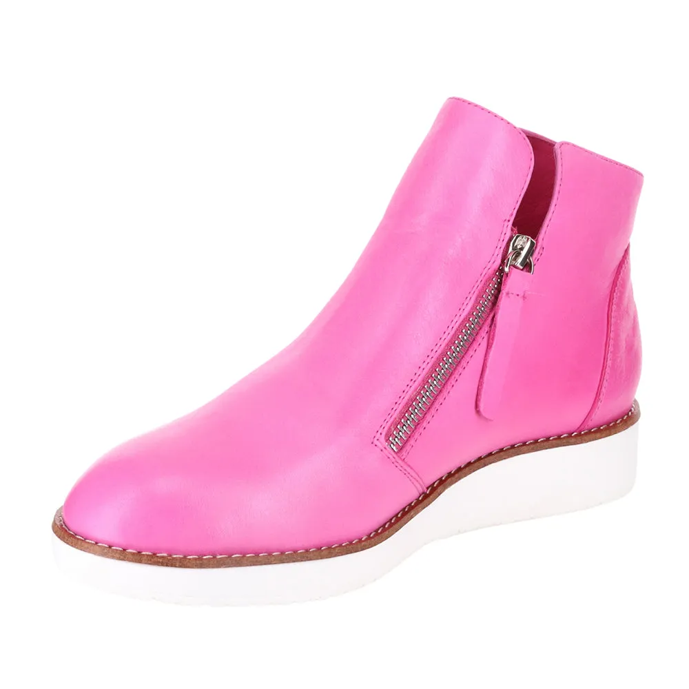 LE SANSA RONNIE HOT PINK Oxfords ankle - high