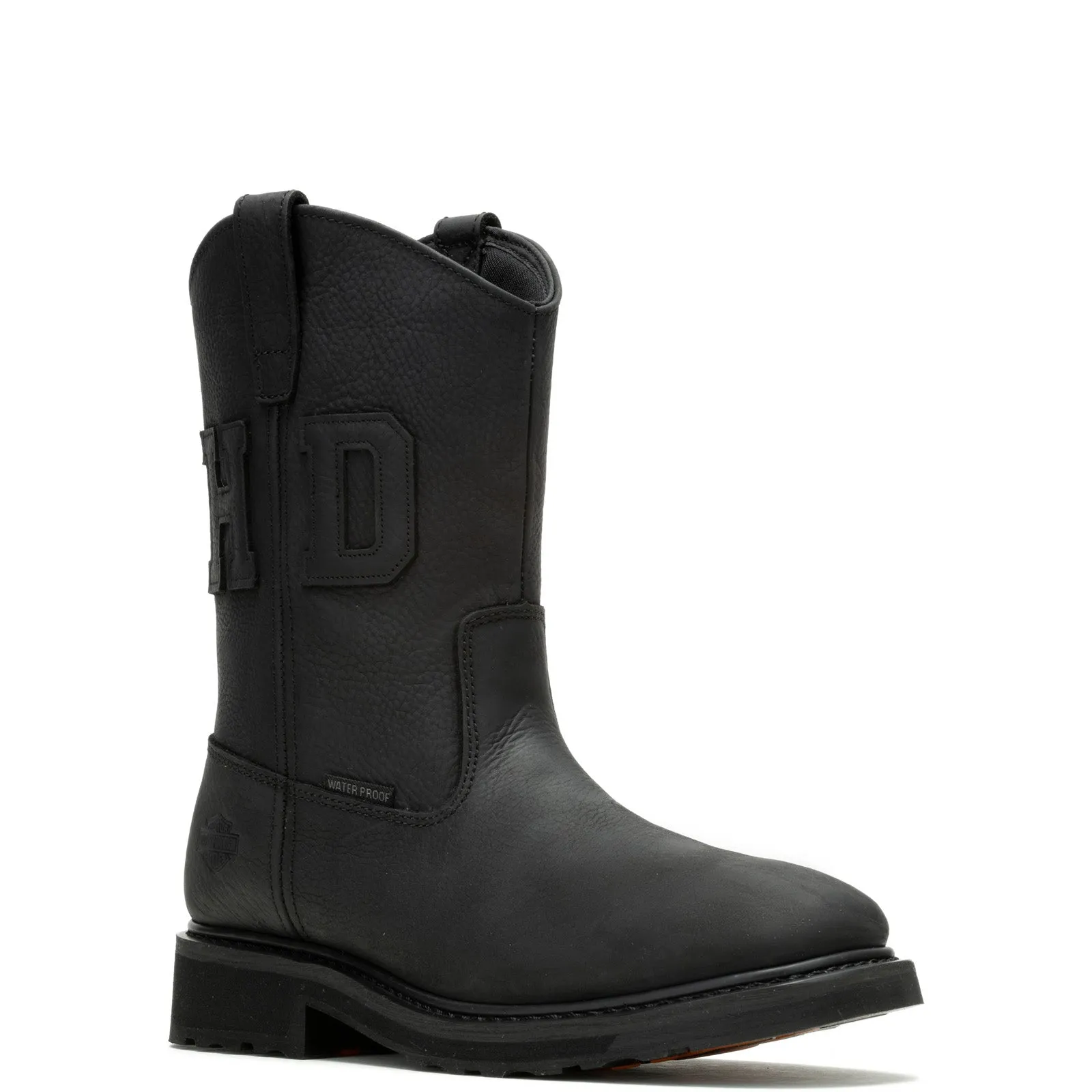 Harley-Davidson 120th Altman D96300 Mens Black Leather Motorcycle Boots Urban Edge