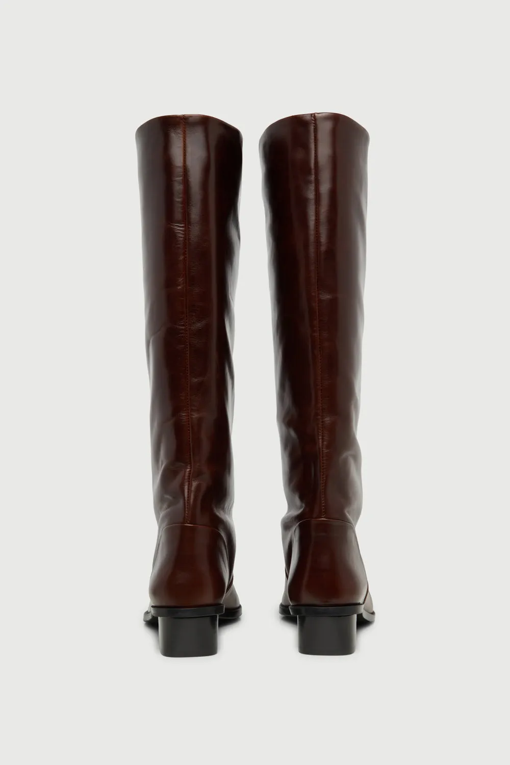 Reliable Grip Sarah Boots in Chocolate Leather