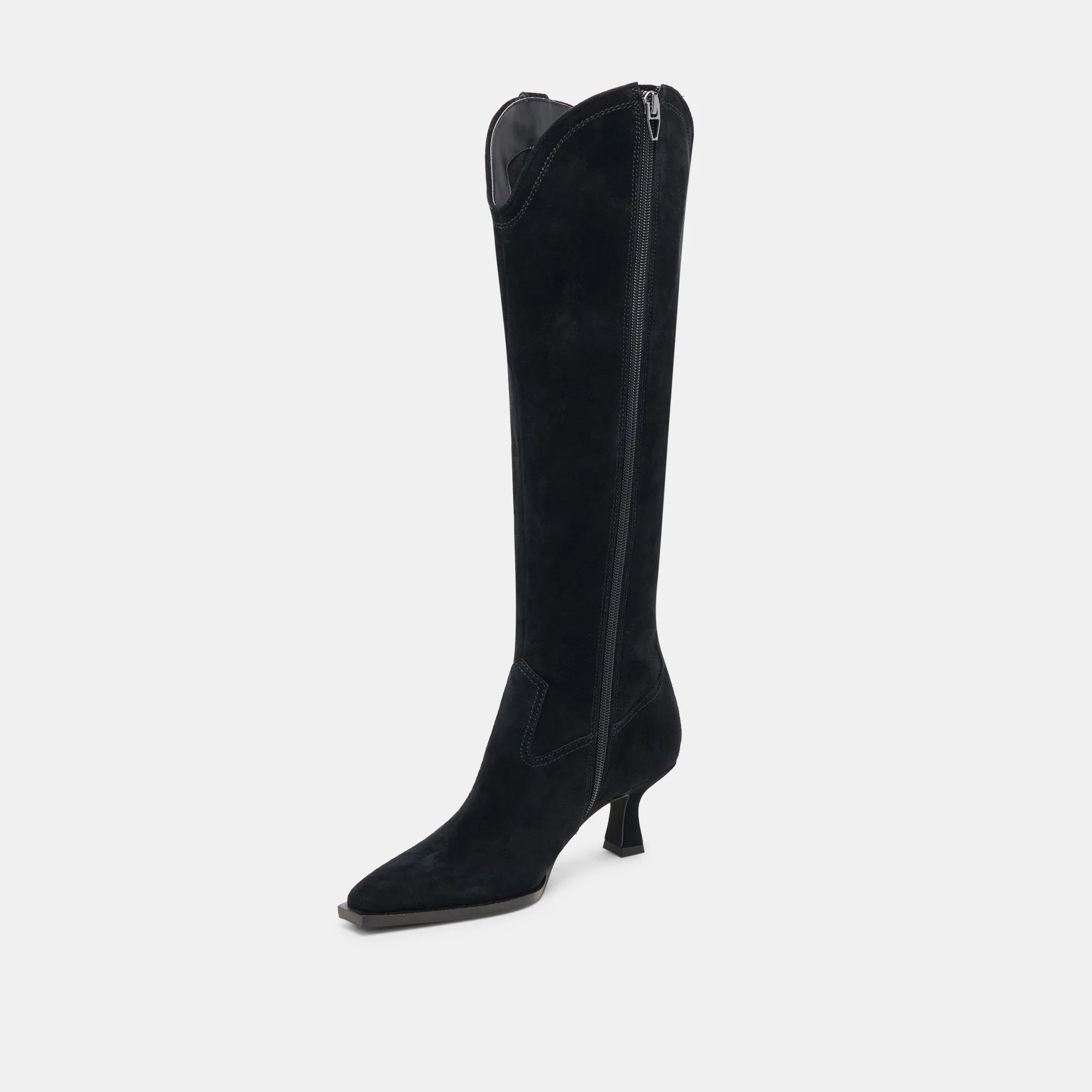 ARIANA BOOTS ONYX SUEDE Climate Friendly Versatile Footwear