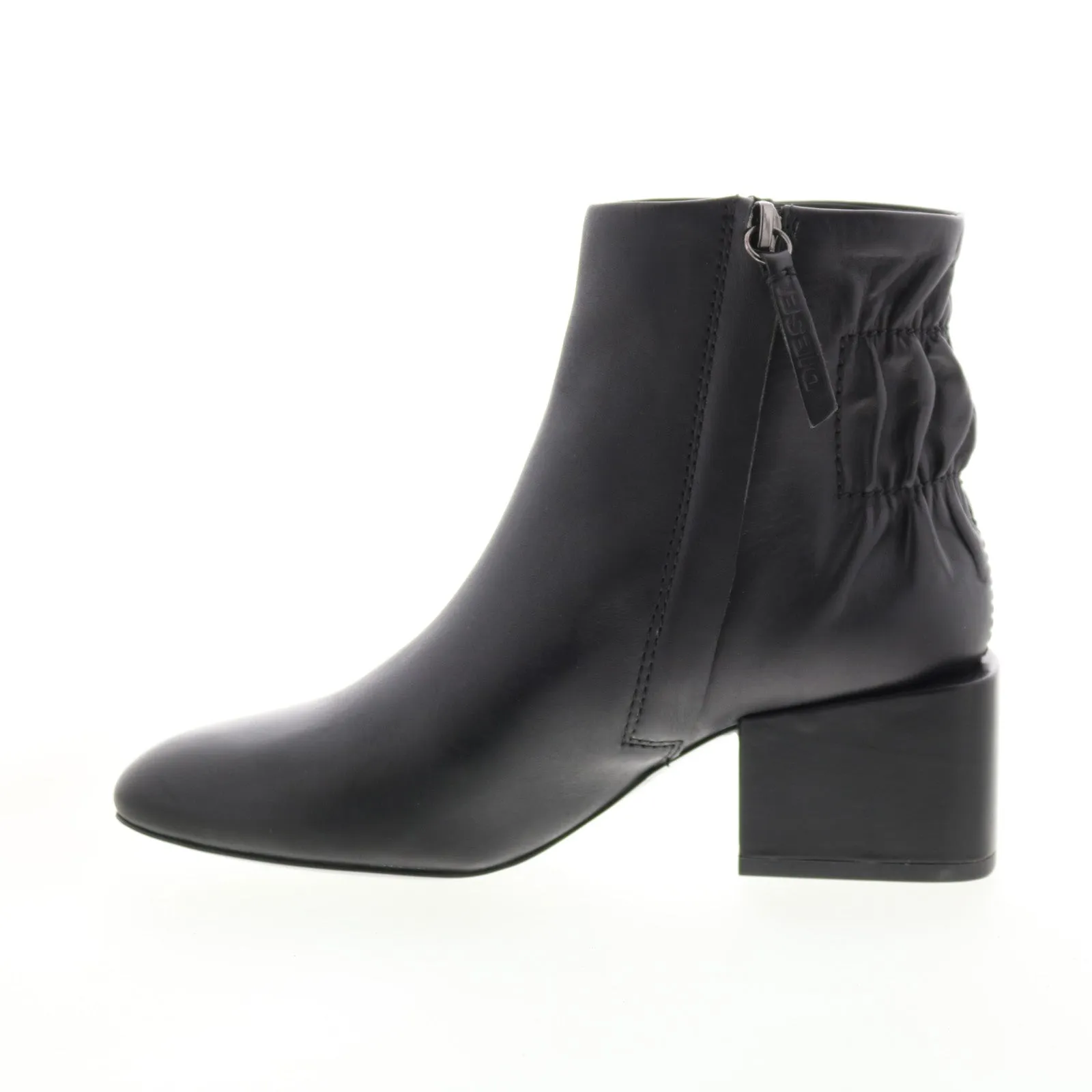 Diesel Jaynet Mab Y02306-PR666-T8013 Womens Black Ankle & Booties Boots High Ankle Support