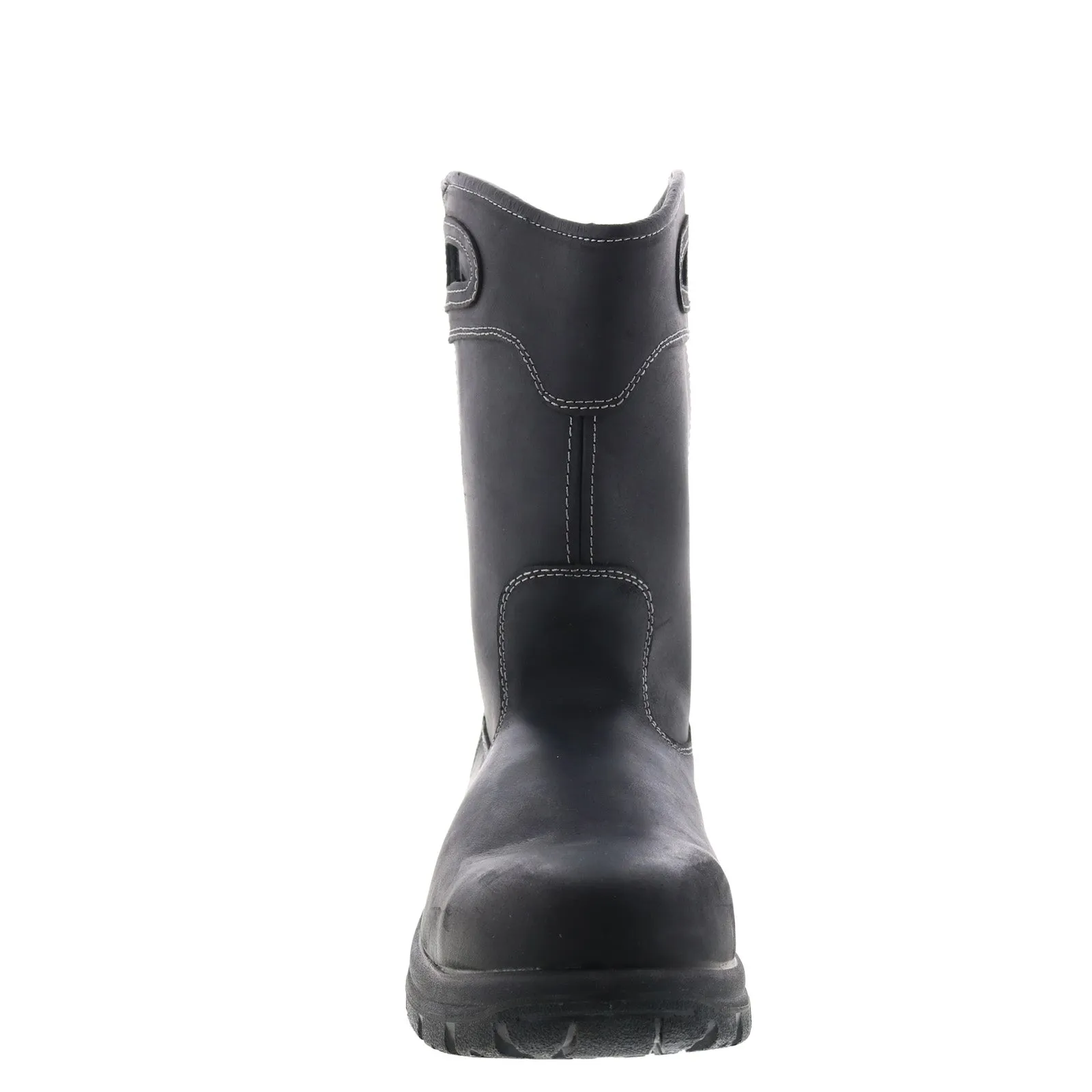 Effortless Style Trail Ready Footwear Avenger Wellington Composite Toe Electrical Hazard WP Mens Black Work Boots