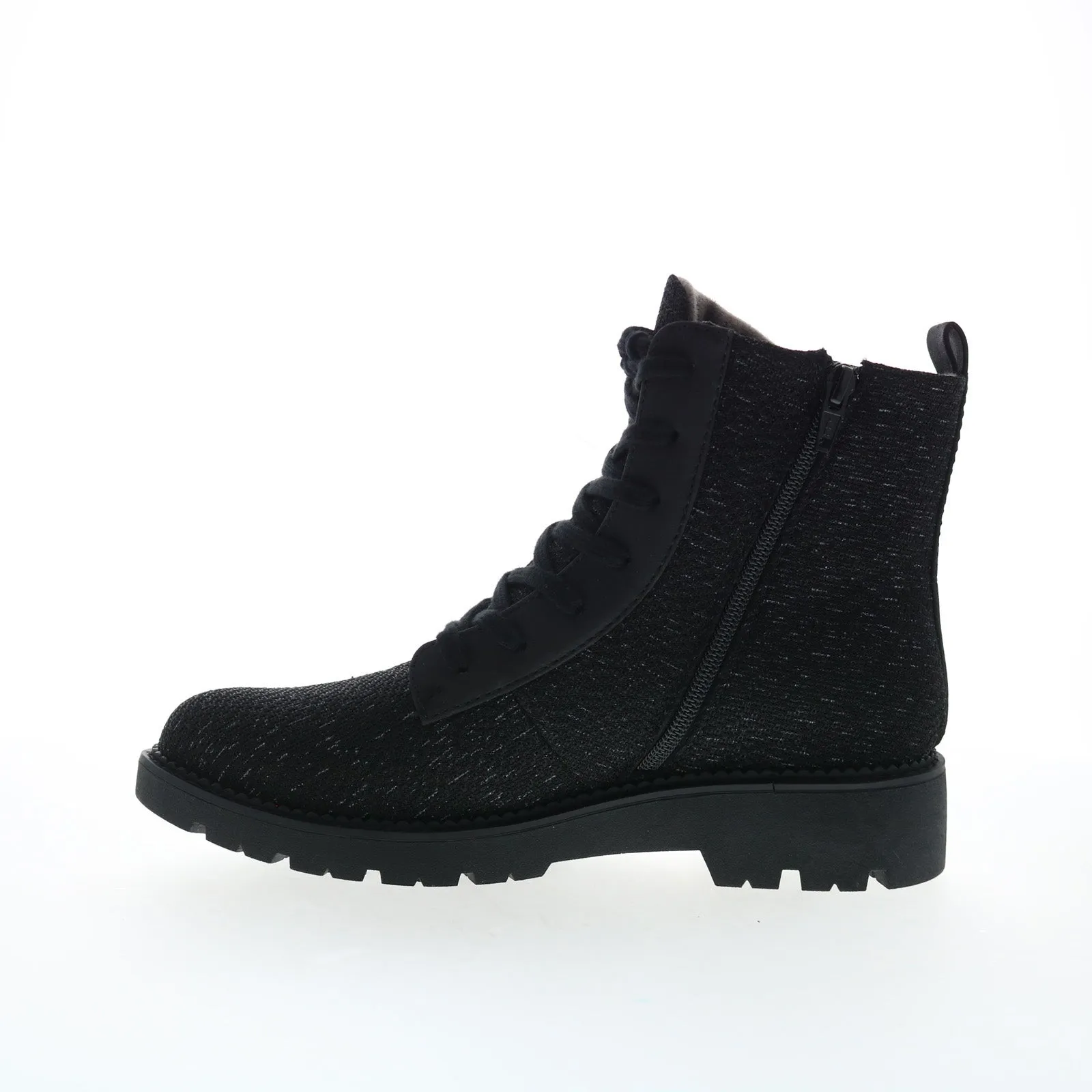 Extreme Durability Eurosoft by Sofft Blaike ES0025501 Womens Black Canvas Casual Dress Boots
