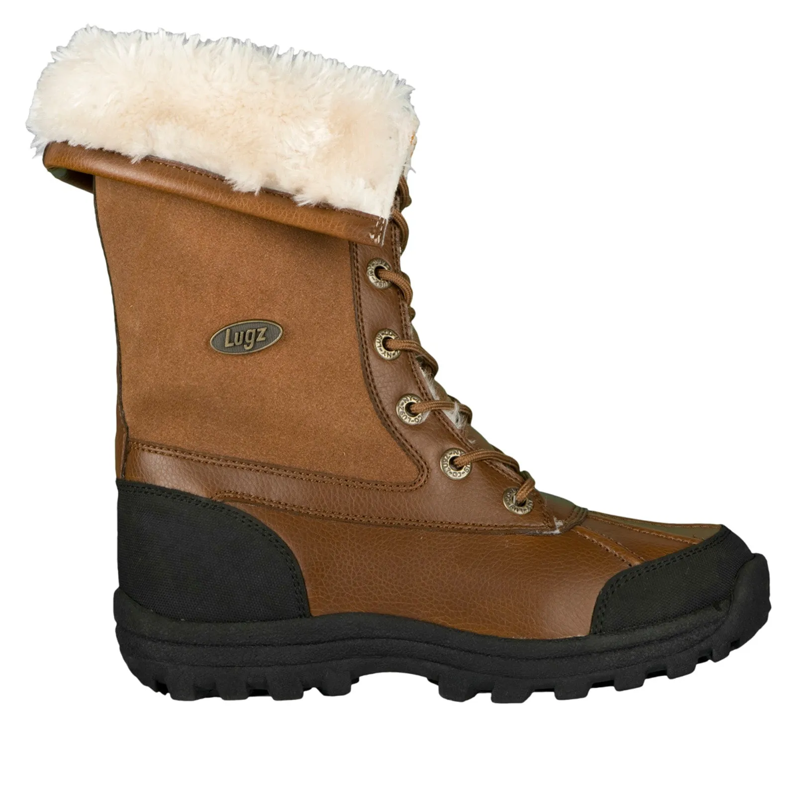 All weather Versatile Wear Lugz Tambora WTAMGS-2452 Womens Brown Synthetic Lace Up Casual Dress Boots
