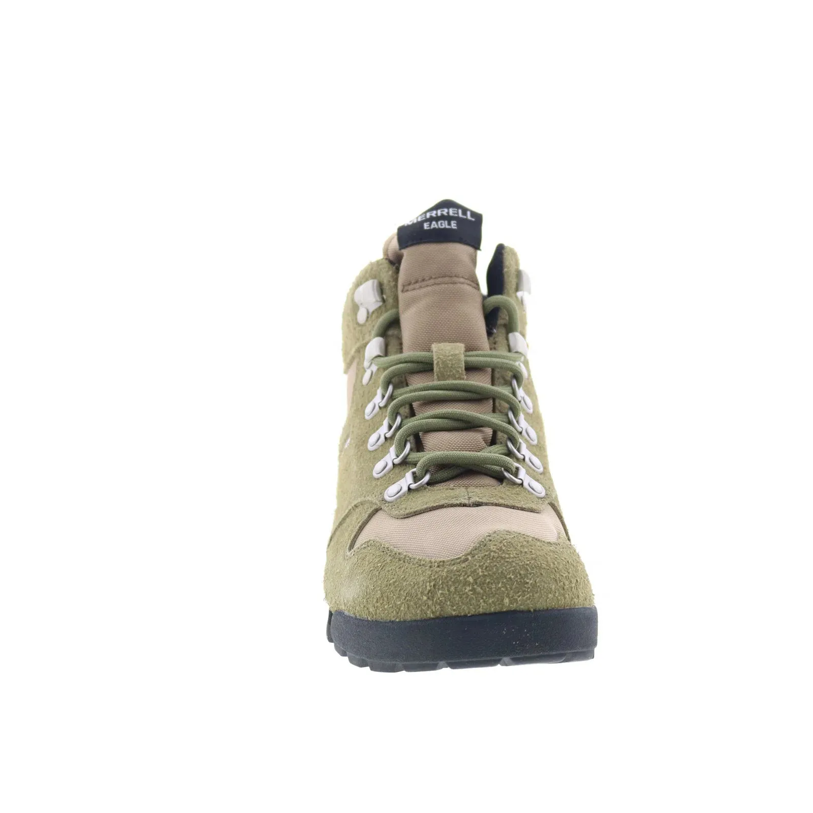Merrell Eagle Luxe GTX 1TRL J005766 Womens Green Suede Lace Up Hiking Boots Flexible Construction Adventure Ready