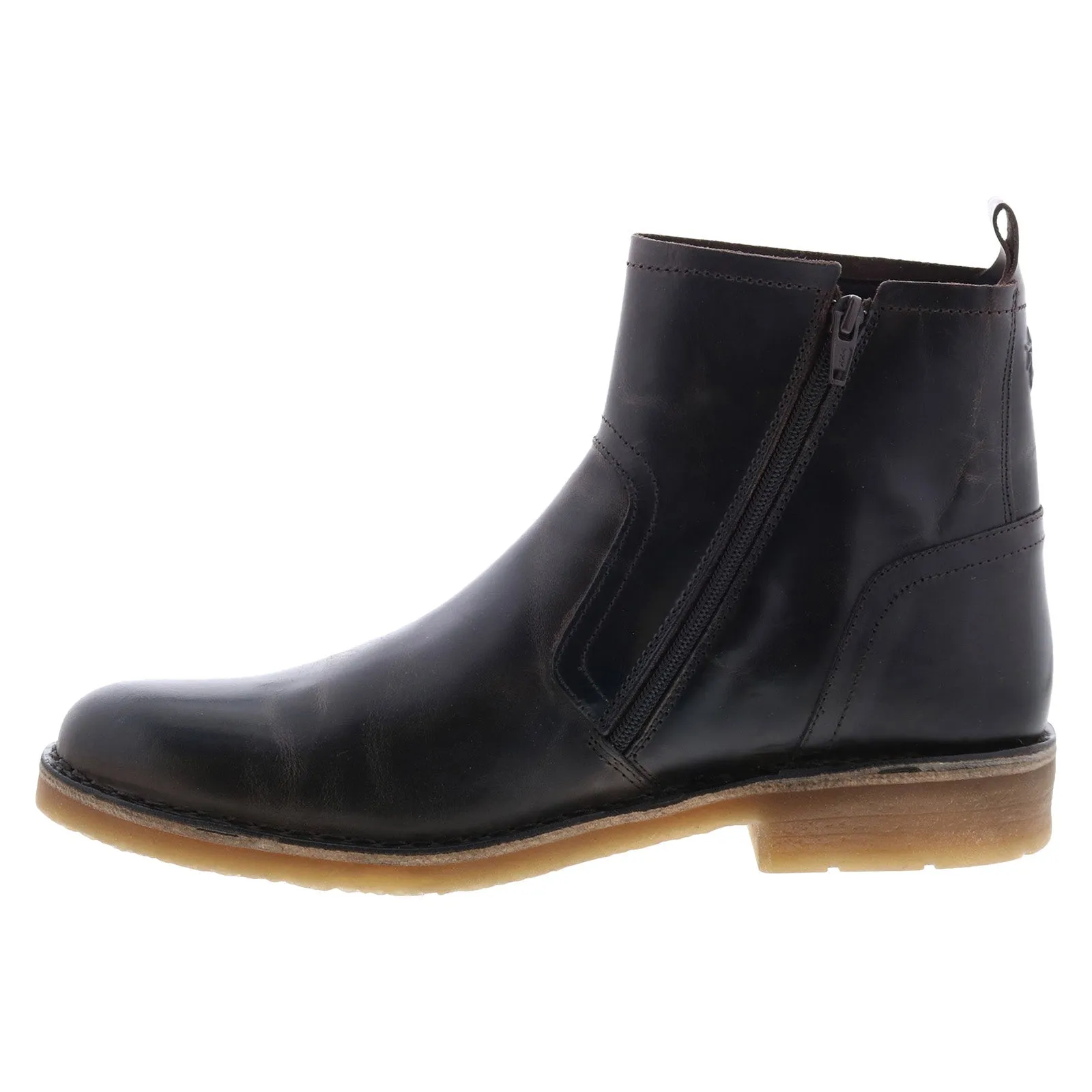 Fly London Riky RIKY039FLY-001 Mens Brown Leather Casual Dress Boots Work Field