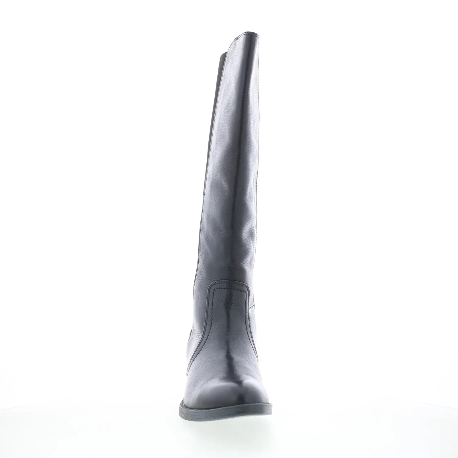 Athletic Edge Johnston & Murphy Jade 78-51955 Womens Black Leather Knee High Boots