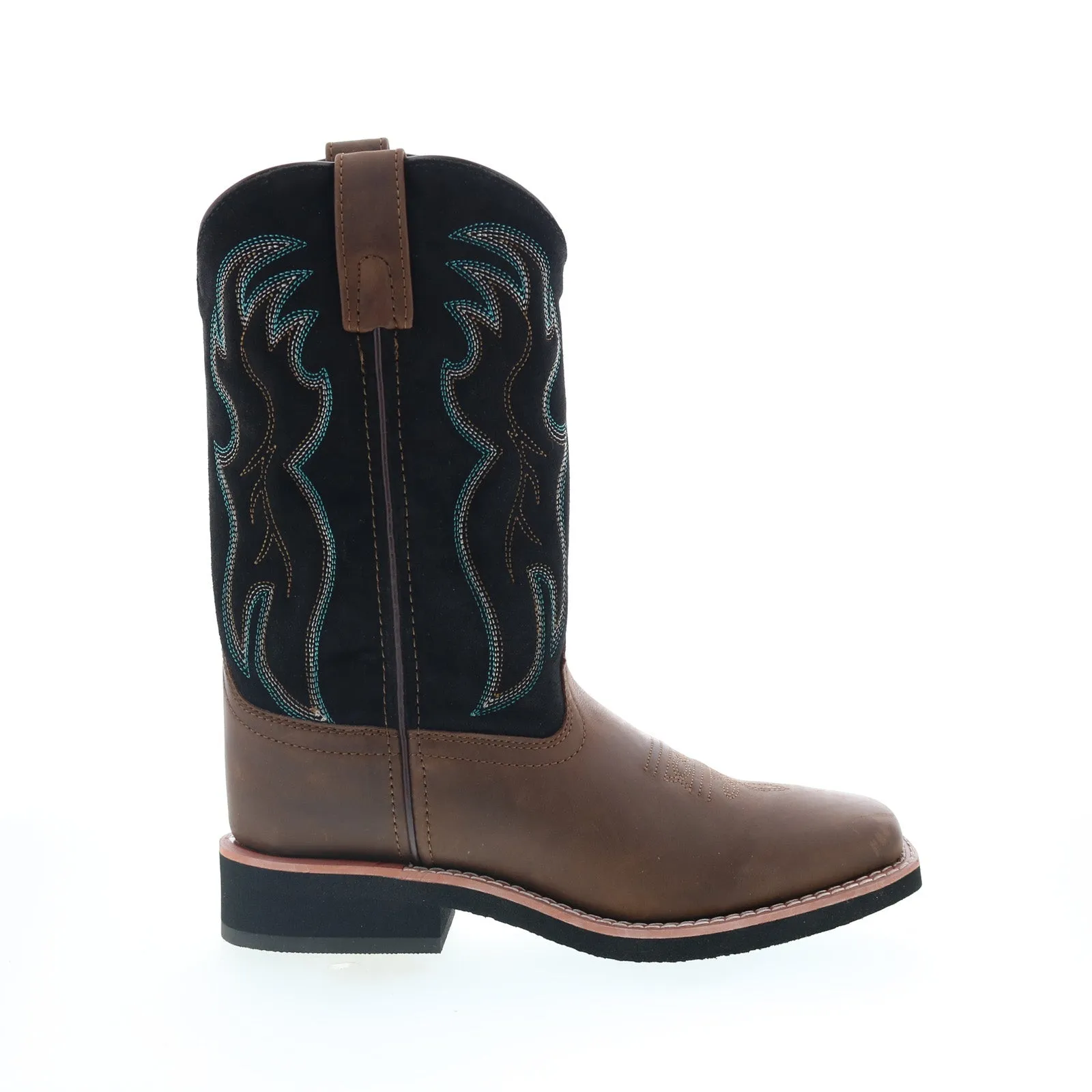 Protective Cushioning Smoky Mountain Boots Alex 6820 Womens Brown Leather Slip On Western Boots