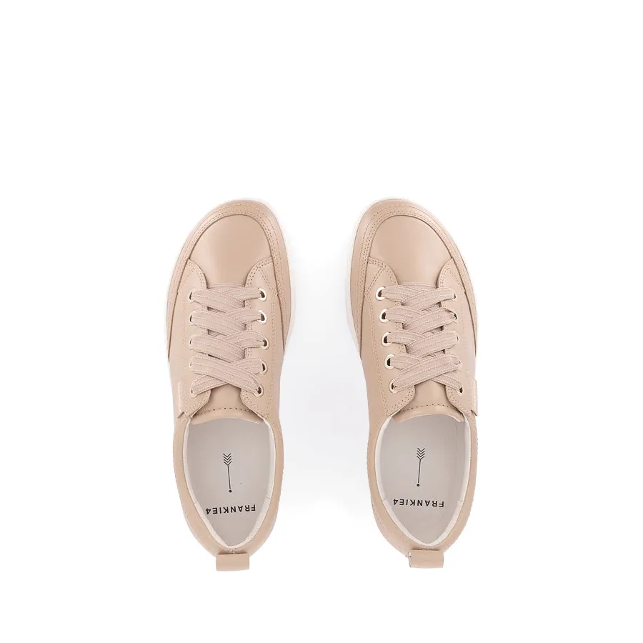 ELLIE V - SAND LEATHER transparent