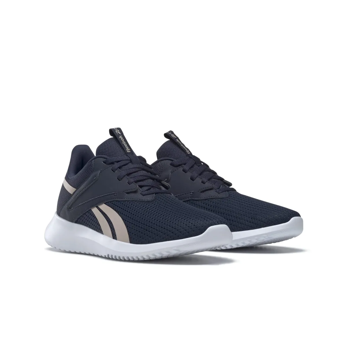 REEBOK GY4053 FLUXLITE WMN'S (Medium) Navy/Rose Gold/Navy Mesh Running Shoes sports accessory water - repellent - upper shoes