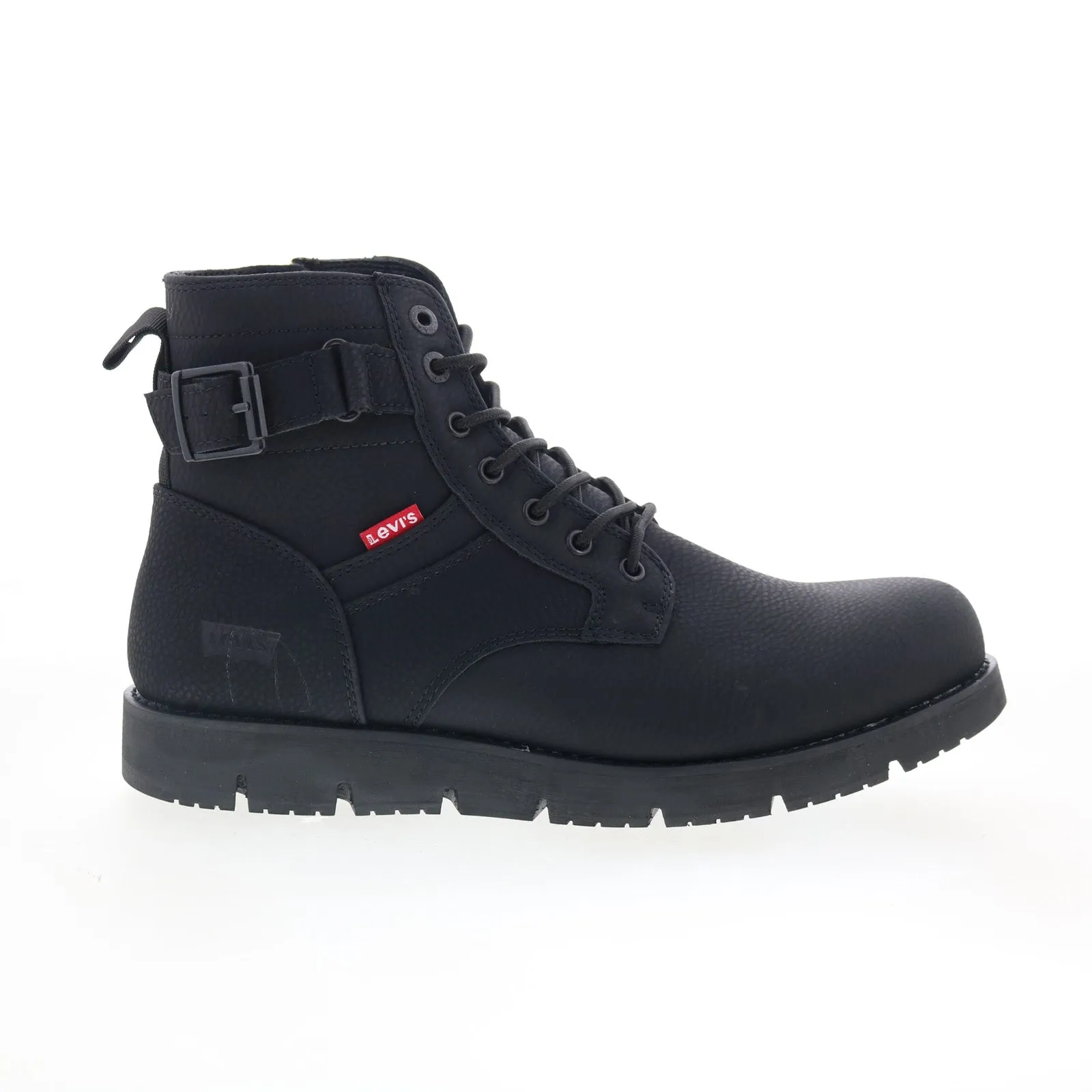 Levis Cobalt WX 2.0 519995-A481 Mens Black Synthetic Lace Up Hiking Boots Cowboy Fan Comfort Grip