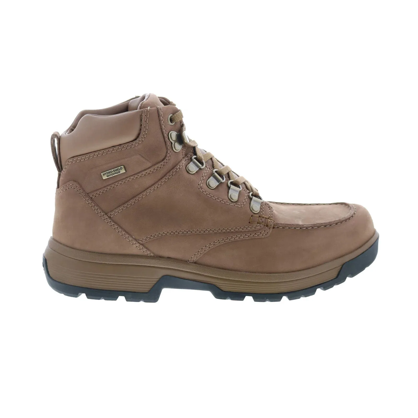 Rockport Ezra Waterproof RMEZRA Mens Brown Wide Leather Casual Dress Boots Minimalist Look Daily Comfort