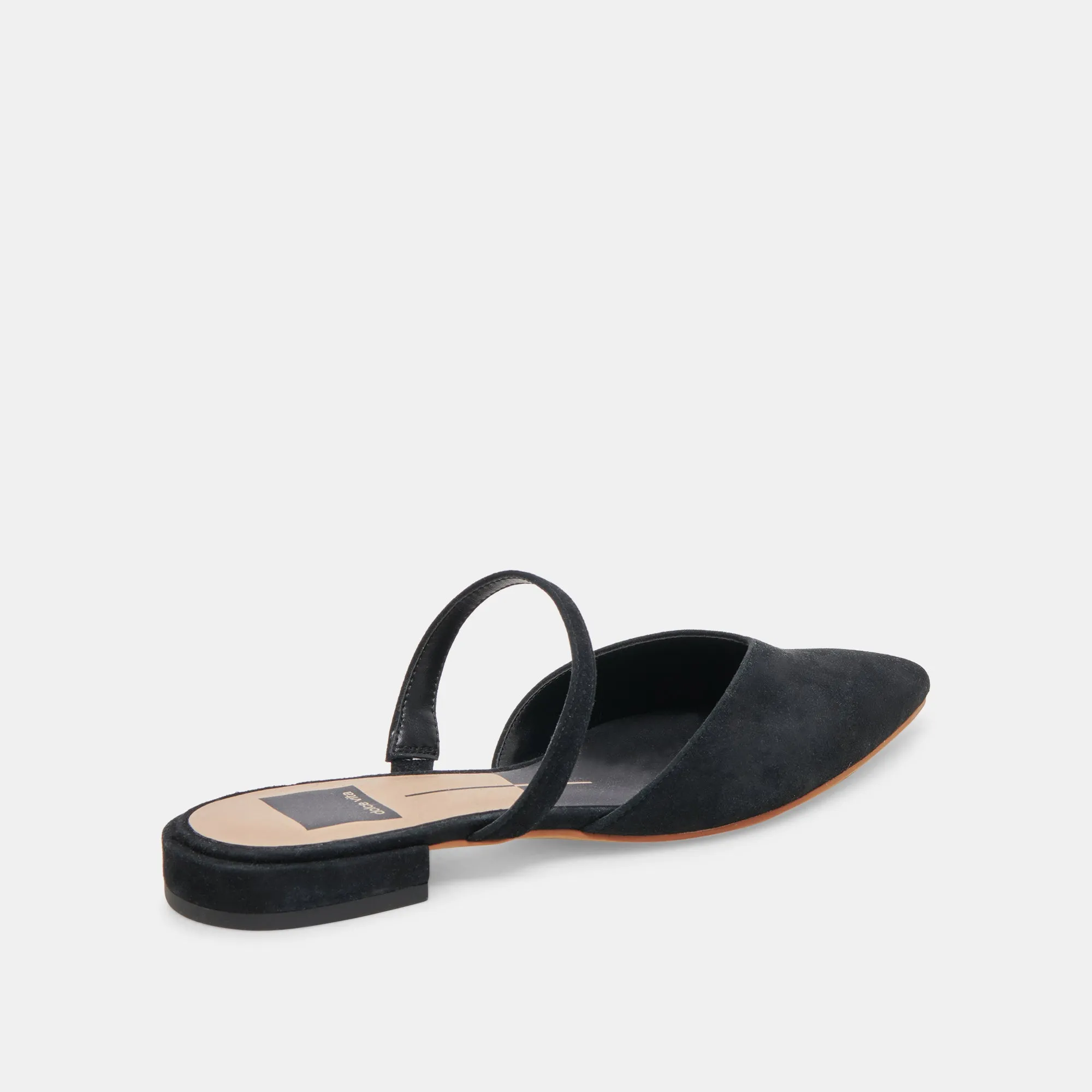 Sail Vibe Club Night KANIKA WIDE FLATS ONYX SUEDE