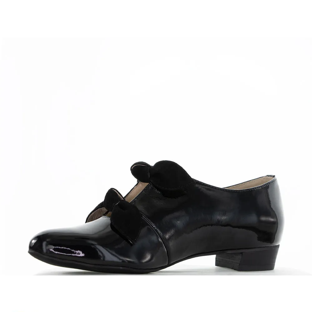Wedding Heels for Bridesmaids Responsive DJANGO & JULIETTE ELMAS BLACK PATENT