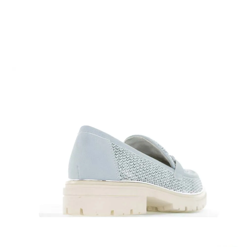 Comfortable All-day Slip-ons Market Walk LE SANSA DEEJAY BLUE