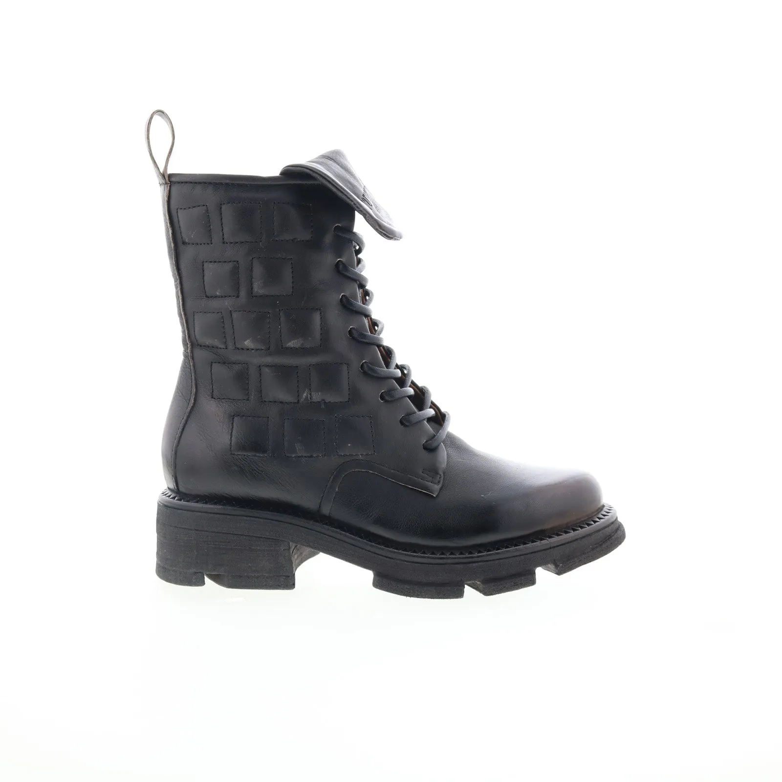 Soft Lining A.S. 98 Lockwood Womens Black Leather Zipper Casual Dress Boots