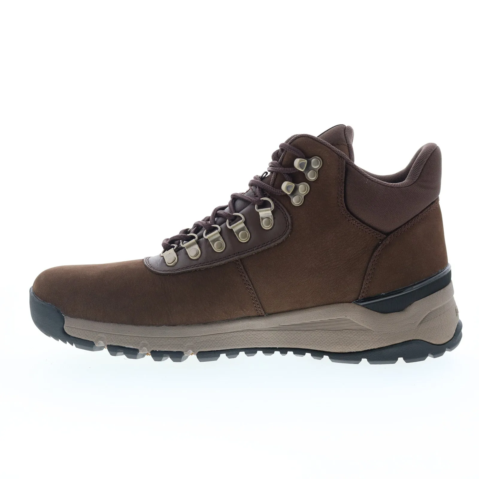 Premium materials chemical-resistant Dunham Alpine Waterproof Lace Up Mid Mens Brown Extra Wide 4E Boots