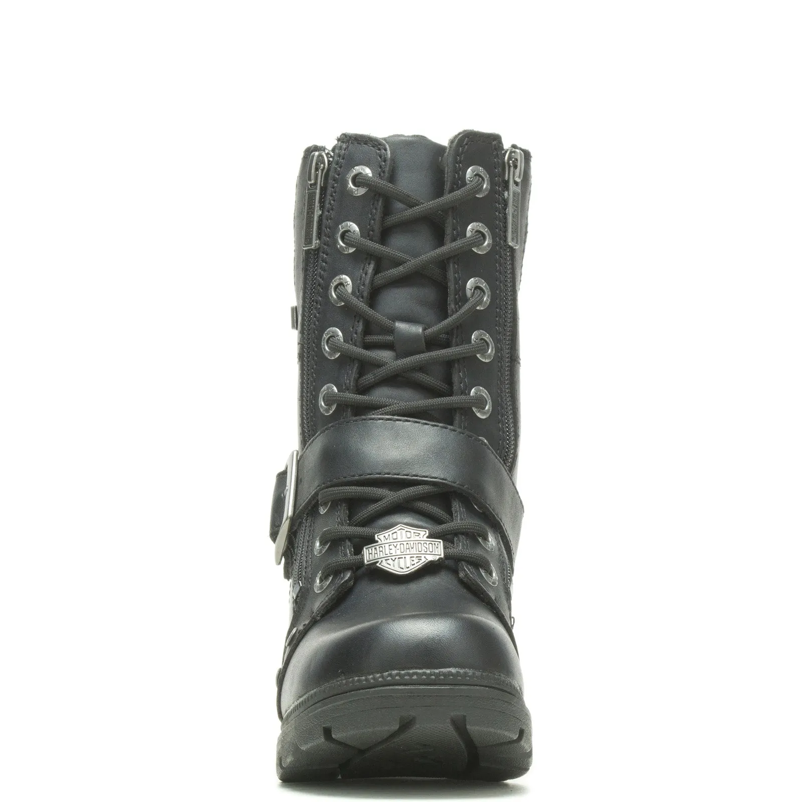 Everyday Protection Versatile Harley-Davidson Talley Ridge 7.75" Lace D83878 Womens Black Motorcycle Boots