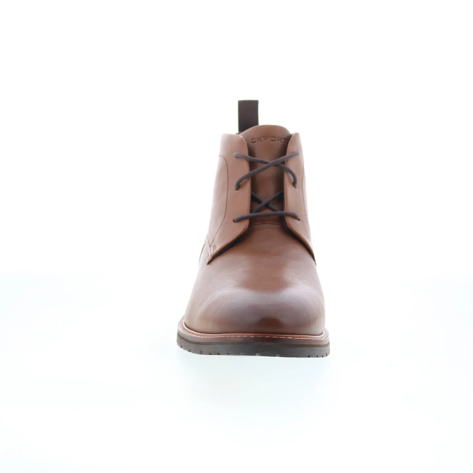 Party Goer Outdoor Ready Rockport Caspe RMCASPE Mens Brown Wide Leather Chukkas Boots