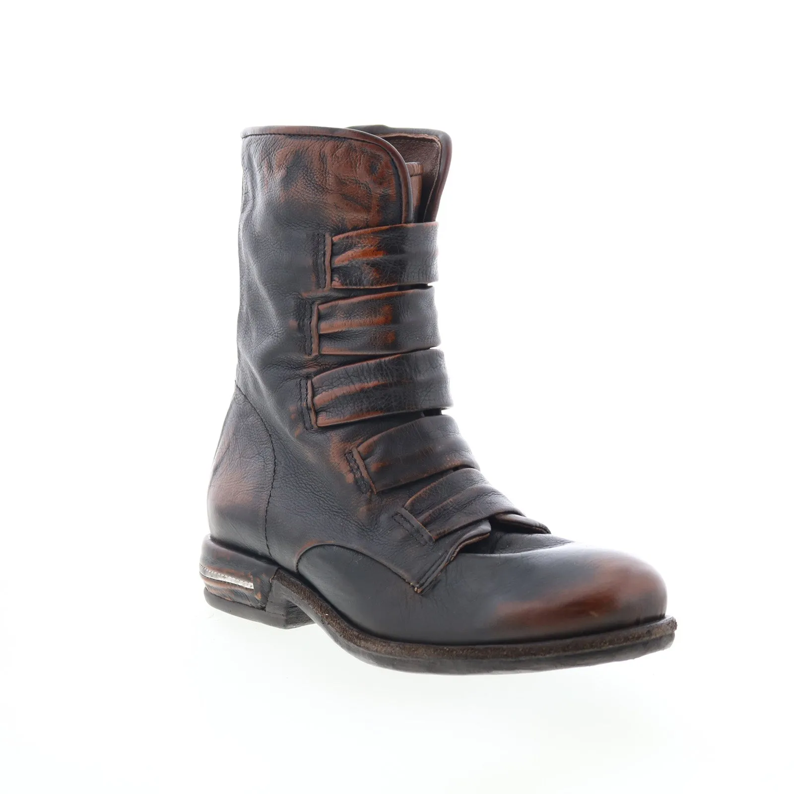 A.S. 98 Traver Womens Brown Leather Zipper Casual Dress Boots Young Professional ski trip