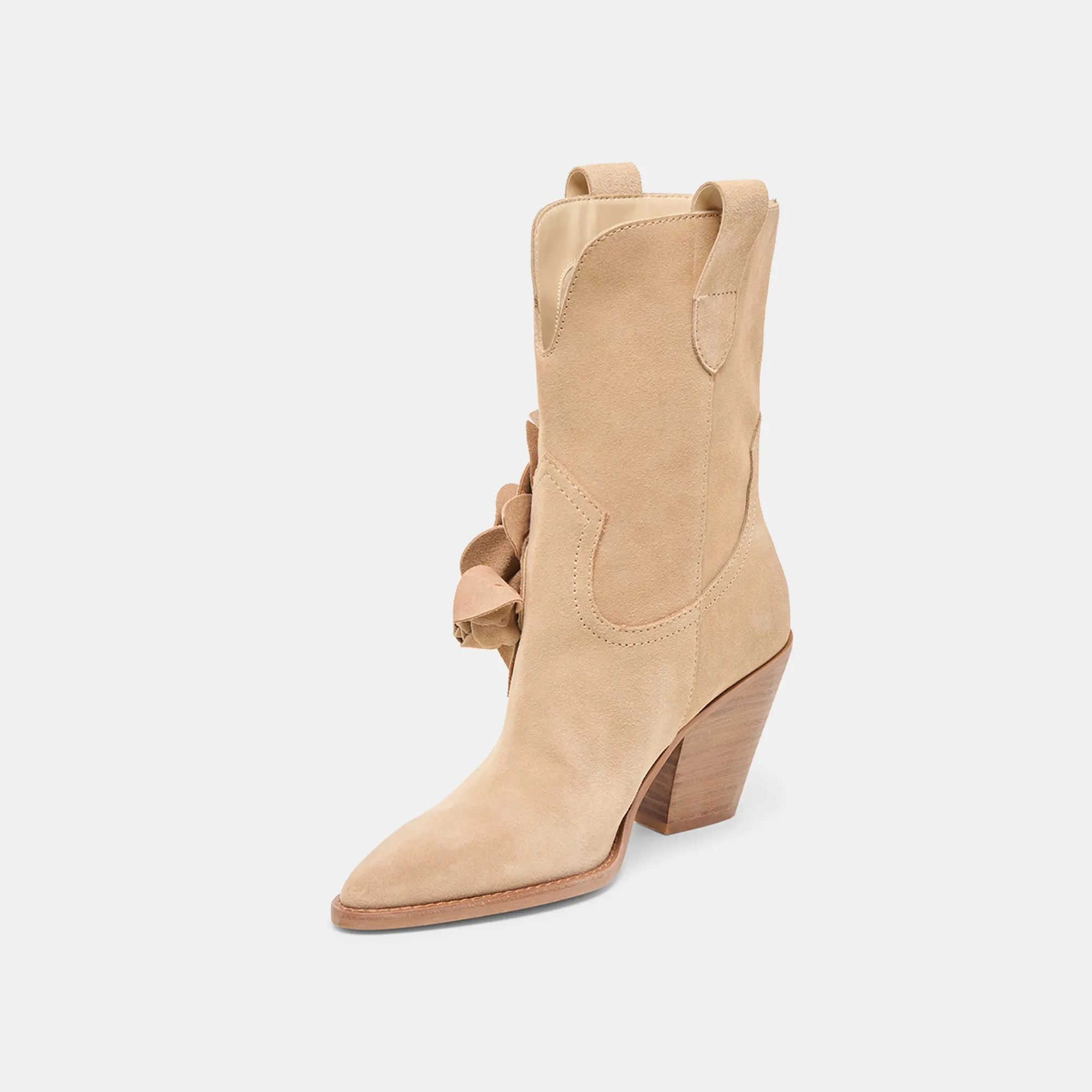 JAKEL BOOTS CAMEL SUEDE Flexible Comfort