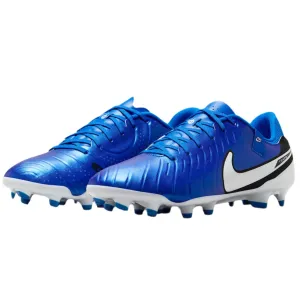Explosive Steps 3D Texture Nike Legend 10 Academy FG/MG Soccer Cleats (Blue Eclipse/Black)