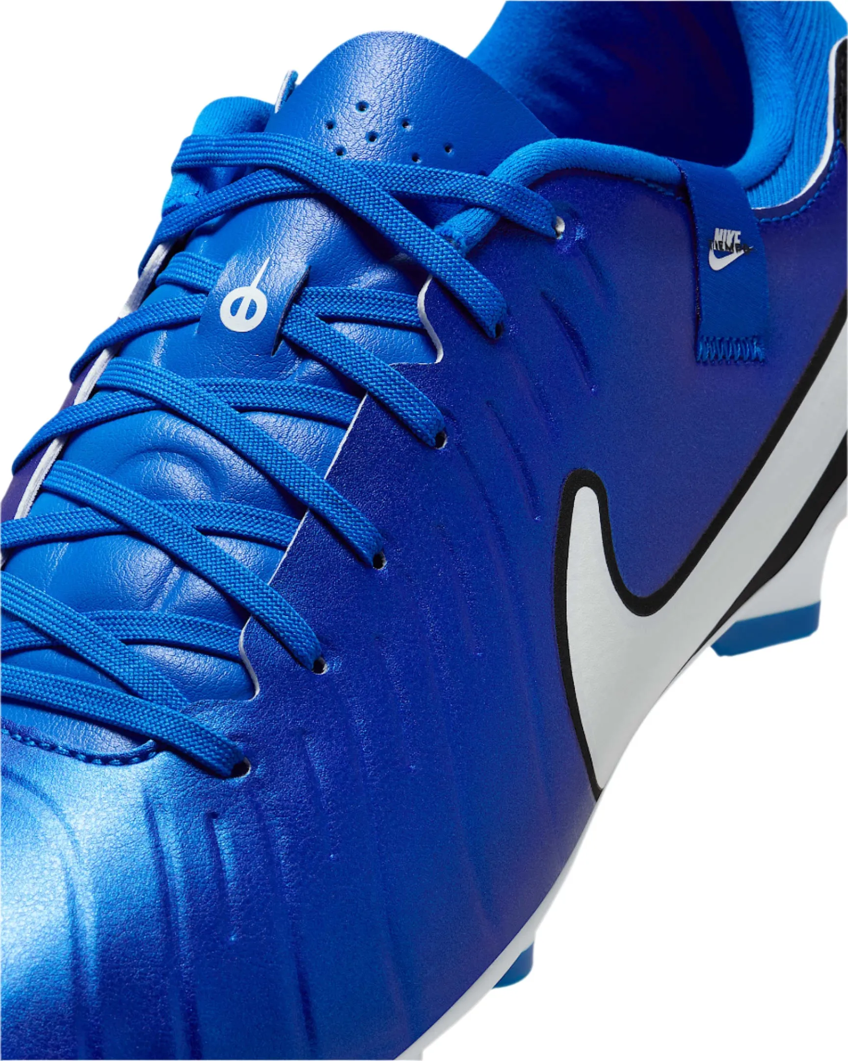 Nike Legend 10 Academy FG/MG Soccer Cleats (Blue Eclipse/Black) Touch Focus League Games