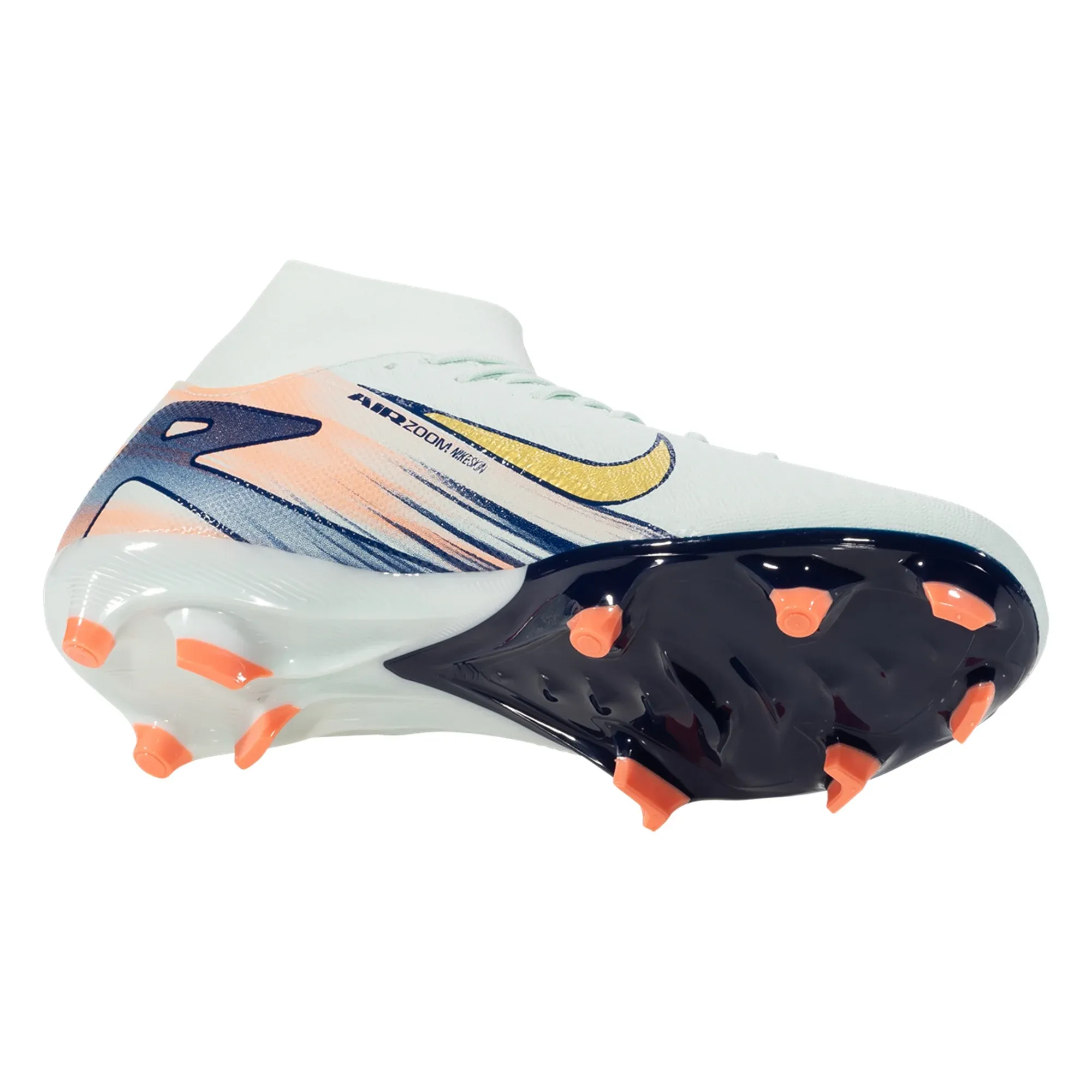 Lightweight Fit Nike Superfly 10 Academy MDS FG Soccer Cleats (Barely Green/Metallic Gold Coin)
