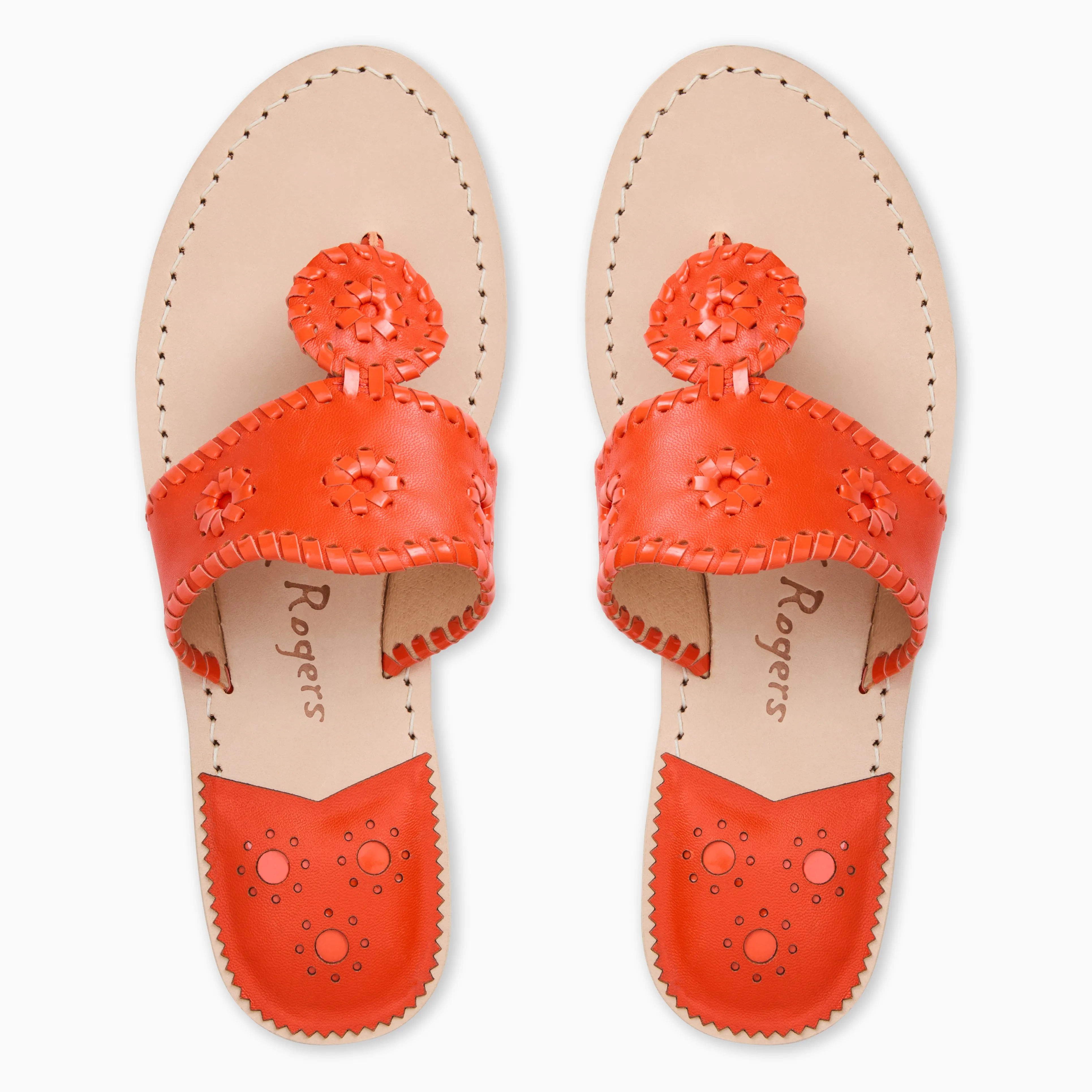 Modern Jacks Leather Flat Sandal