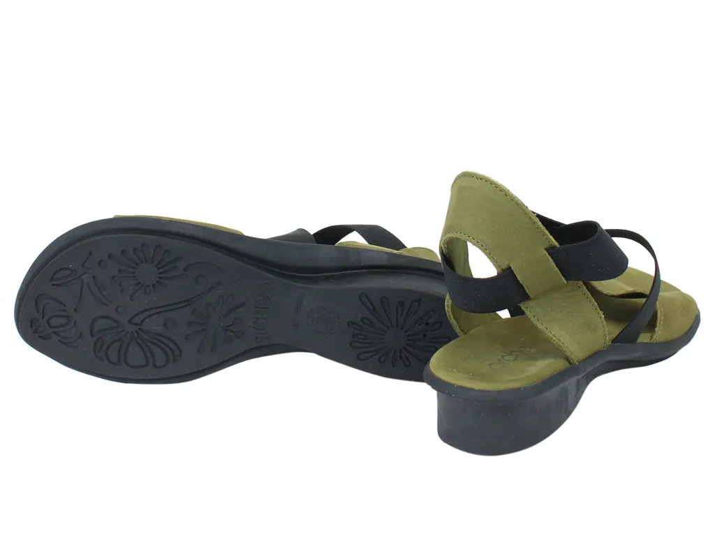 Arche Sandals Satia Matcha Stone Glow Joint Ease
