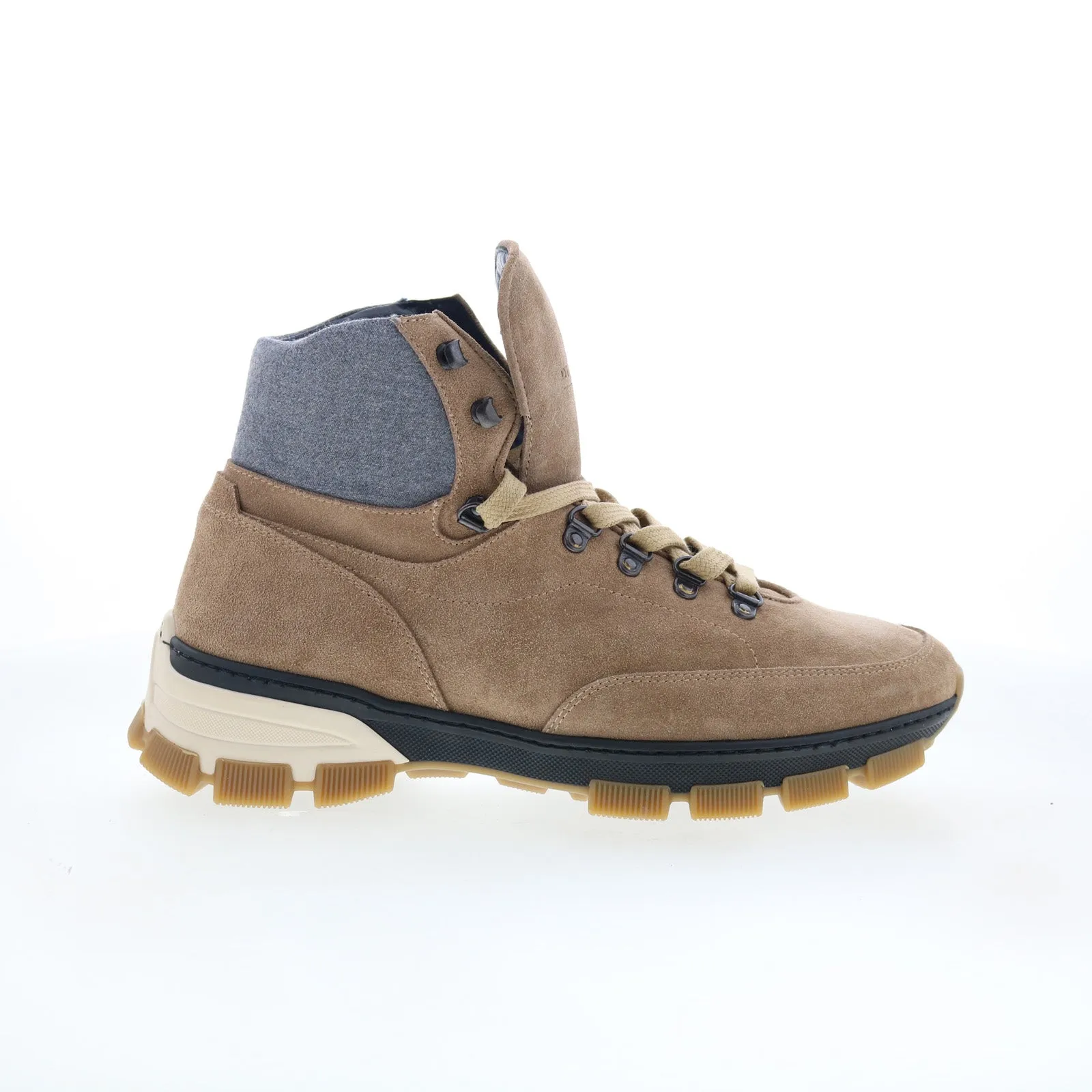 Premium Protection Comfortable Flex Di Bianco Livigno Mens Brown Suede Lace Up Casual Dress Boots