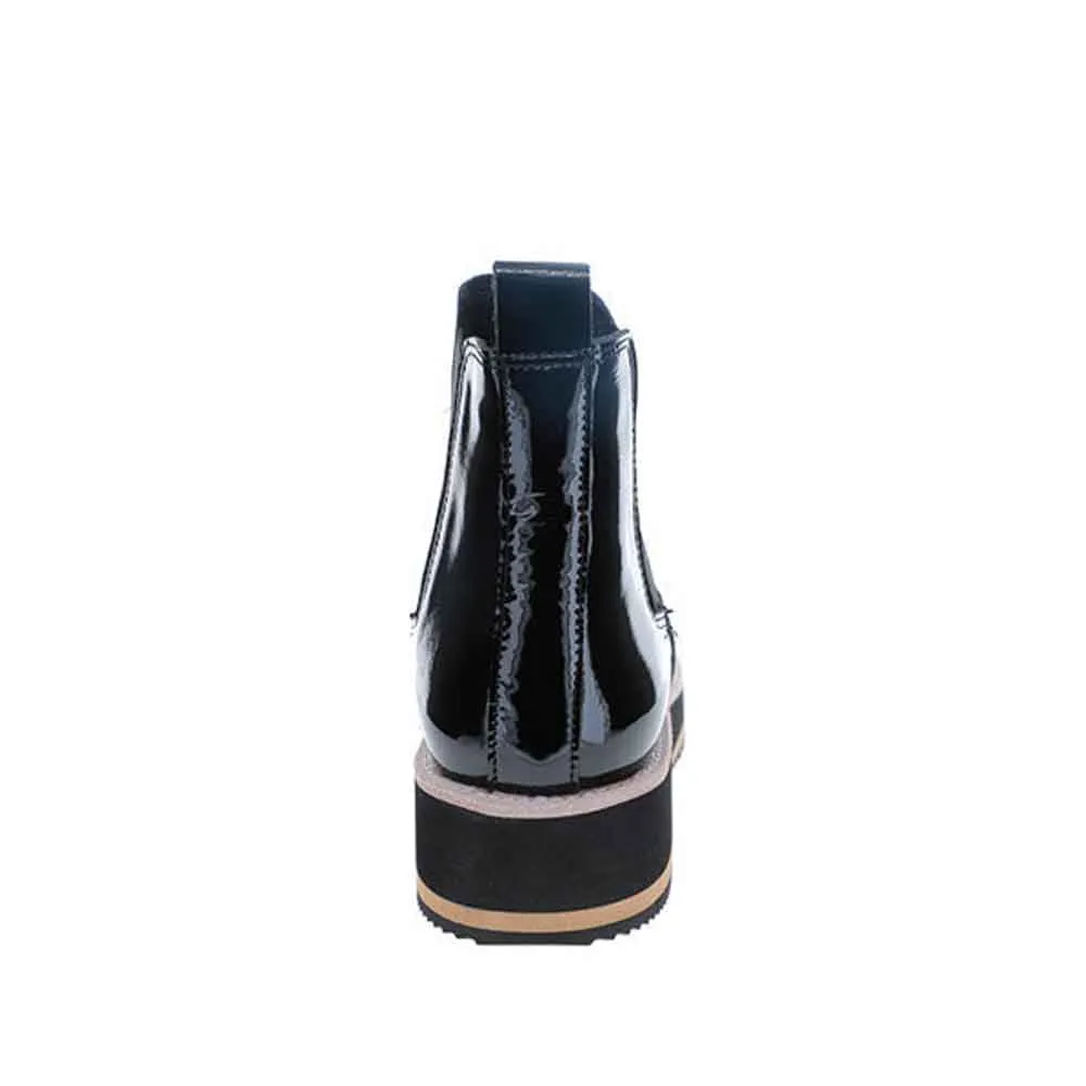 Zipper Closure Freelancer LESANSA STING BLACK PATENT