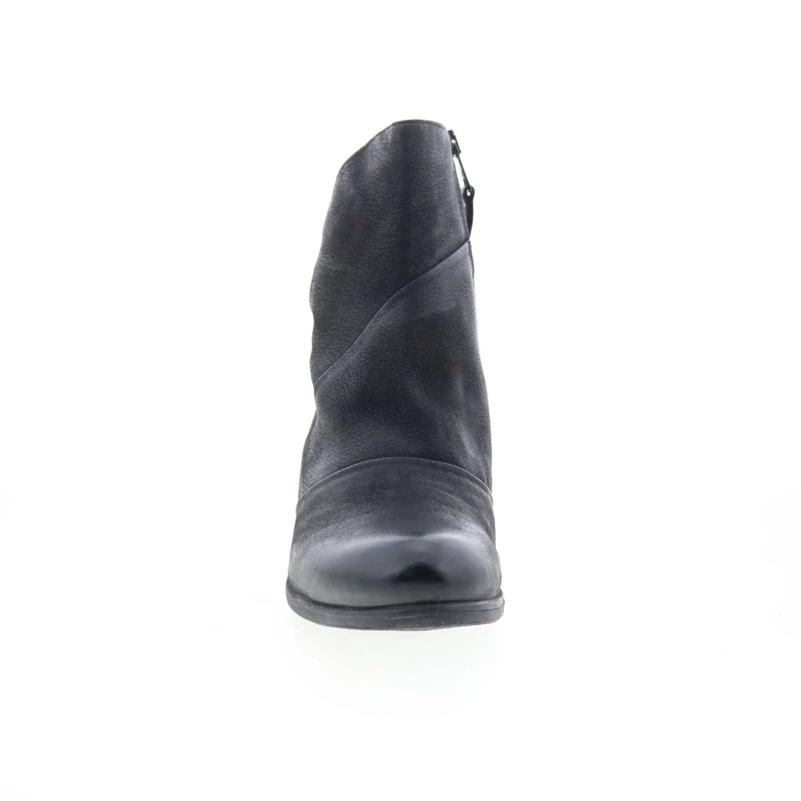 Miz Mooz Swell 275230-102-6002 Womens Black Leather Ankle & Booties Boots Quality Wear