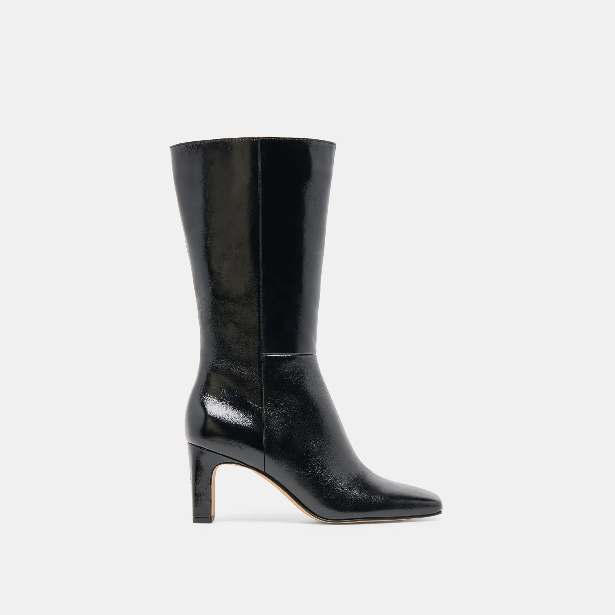 RIGGS WIDE CALF BOOTS BLACK LEATHER Parent Flexible Material