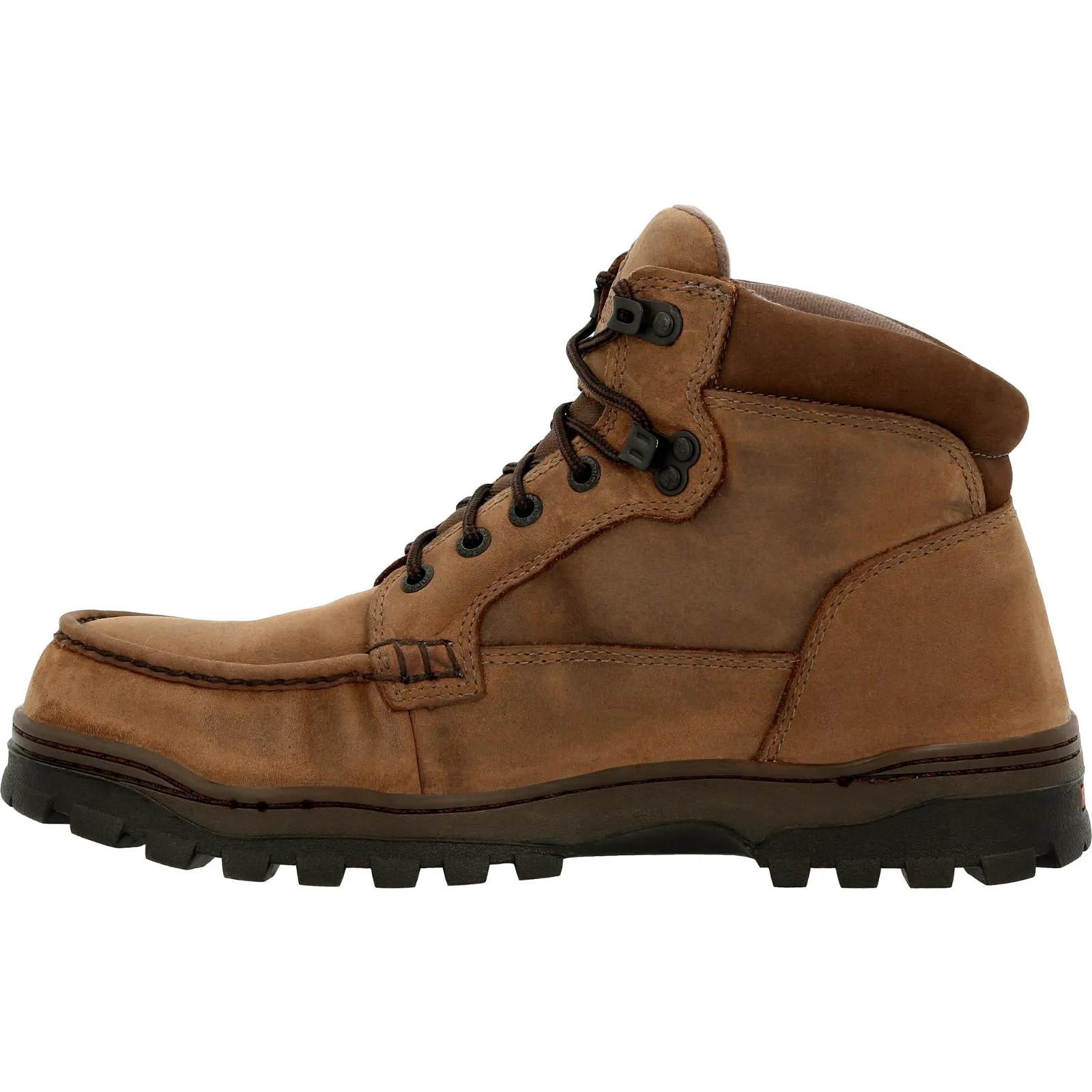 Hunting Trip Rocky Outback Gore-Tex WP Steel Toe RKK0335 Mens Brown Wide Work Boots