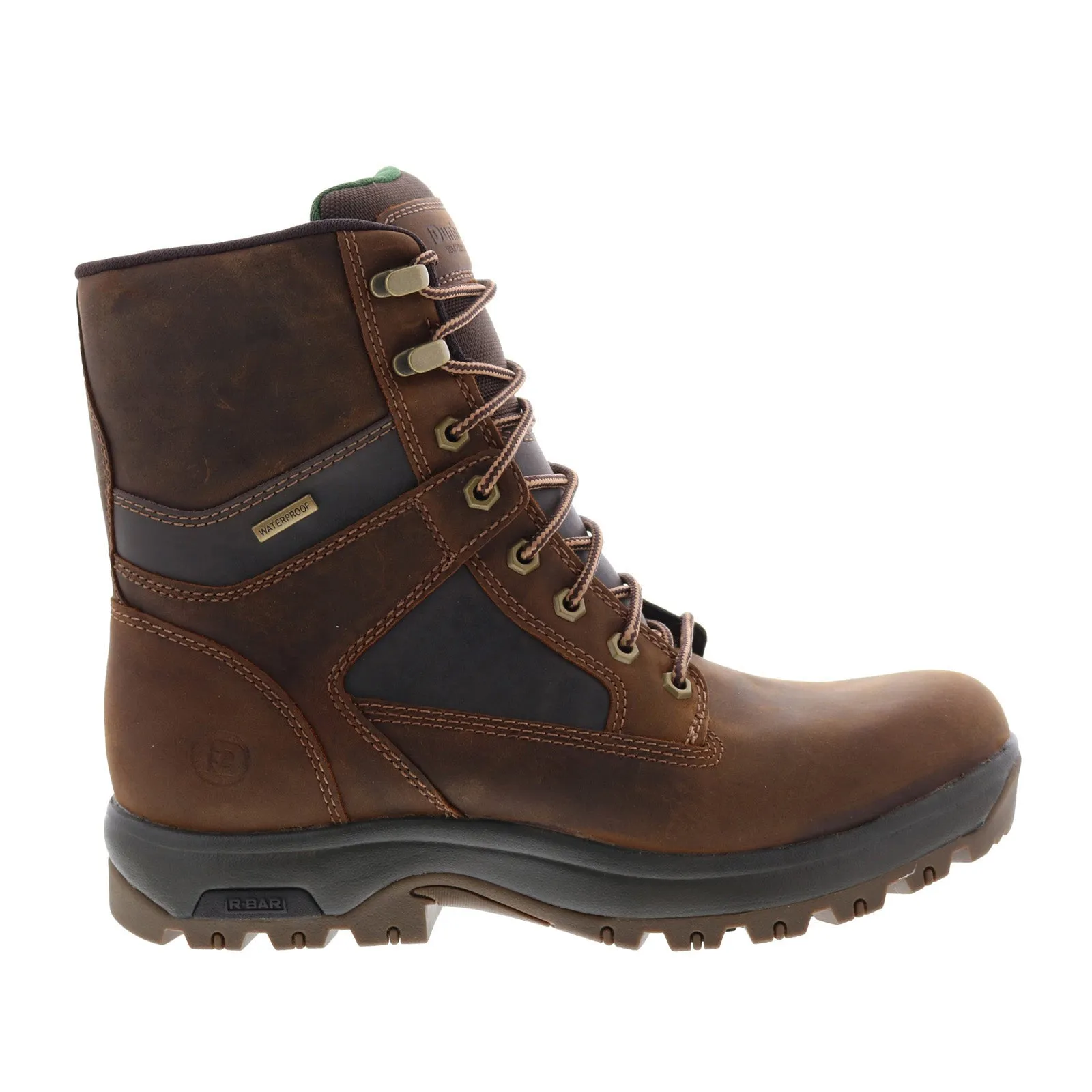 Dunham 8000 Works 8 In Waterproof CI2326 Mens Brown Extra Wide 4E Work Boots Summer Friendly