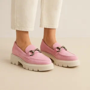 Commute Easy True Lane TAMARA LONDON PARGO PINK SUEDE
