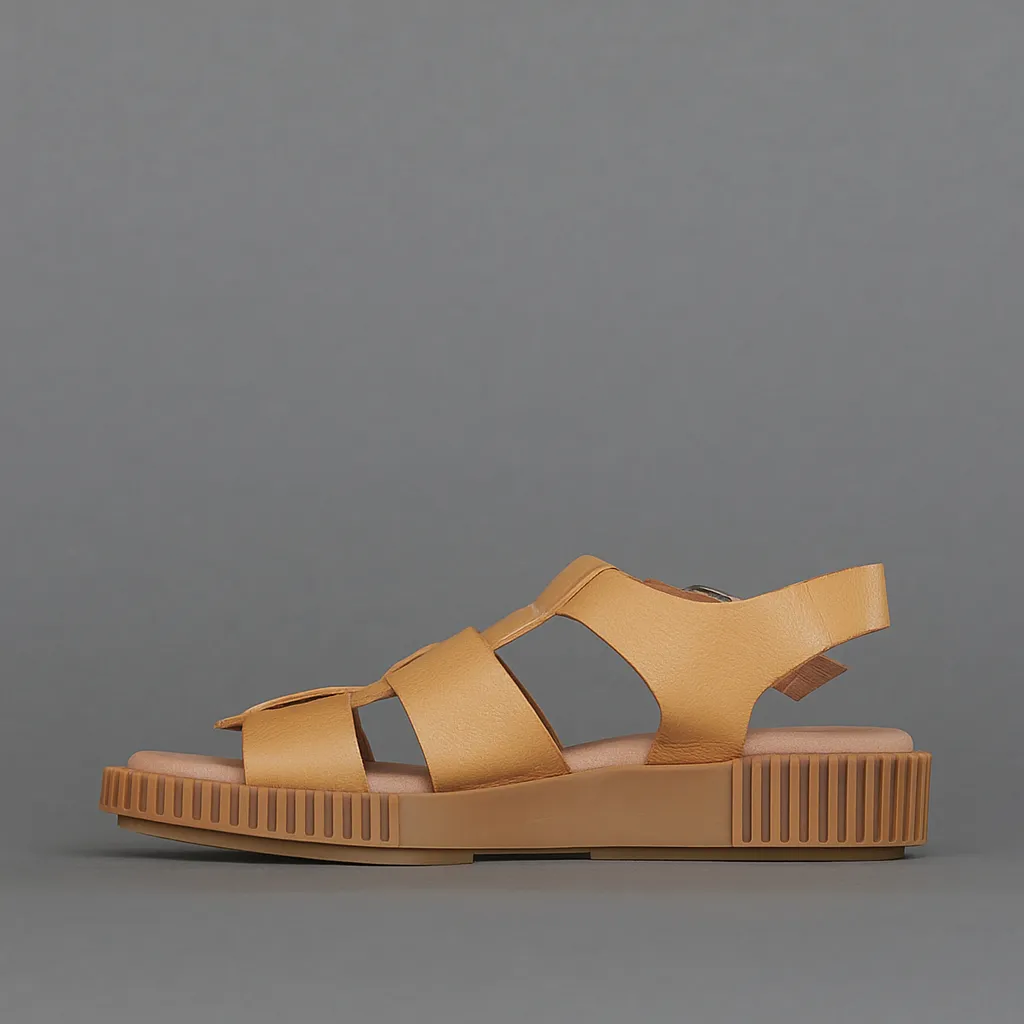 Comfortable For Walking DJANGO & JULIETTE ITALA COGNAC LT CHOC SOLE
